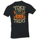 Toke or Treat Halloween Pumpkin Men's T-shirt