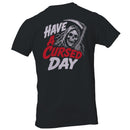 Cursed Day Grim Reaper Skull Men's T-shirt