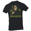 Grim Reefer Skeleton Cannabis Leaves Men's T-shirt