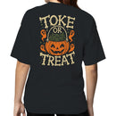 Toke or Treat Halloween Pumpkin Women's T-shirt