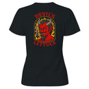 Devil's Lettuce Smoking Devil Meme Women's T-shirt