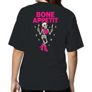 Bone Appetit Skeleton Pun Women's T-shirt