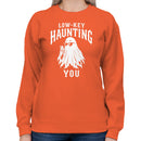 Funny Ghost Meme Women's Sweatshirt