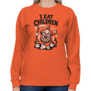 I Eat Children Evil Clown Women's Sweatshirt