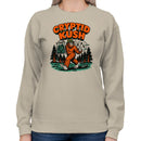 Cryptid Kush Bigfoot Cannabis Art Women's Hoodie