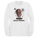 Dead Inside Cartoon Coffin Women's Sweatshirt