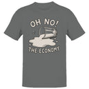 Oh No The Economy Spilled Milk Meme T-shirt