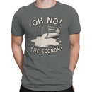 Oh No The Economy Spilled Milk Meme T-shirt