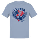 I Voted Eagle American Flag Men's T-shirt