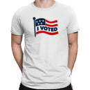 I Voted American Flag Men's T-shirt