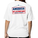 America We'll Be Right Back Democracy Women's T-shirt