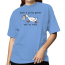 Just a Silly Goose Off to Vote Women's T-shirt