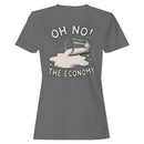 Oh No The Economy Spilled Milk Meme Women's T-shirt
