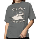 Oh No The Economy Spilled Milk Meme Women's T-shirt