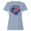 I Voted American Flag Eagle Women's T-shirt