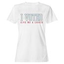 I Voted Give Me A Cookie Women's T-shirt