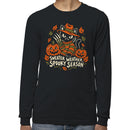 Sweater Weather Cat Pumpkins Men's Long Sleeve Shirt