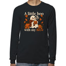 A Little Boo With My Brew Men's Long Sleeve Shirt
