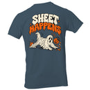 Sheet Happens Halloween Ghost Pun Men's T-shirt