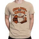 Chai, Chill, and Chills Halloween Men's T-shirt