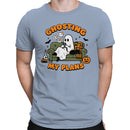 Ghosting My Plans Halloween Humor Men's T-shirt