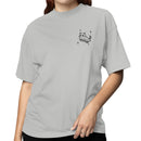 Spooky Cat Ghost Halloween Women's T-shirt