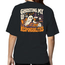 Ghosting My Responsibilities Halloween Women's T-shirt