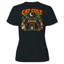 Cat Cult Witchy Occult Black Cat Women's T-shirt