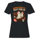 Cute Ghost Mirror Women's T-shirt