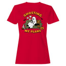 Ghosting My Plans Halloween Humor Women's T-shirt