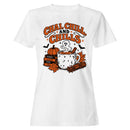 Chai, Chill, and Chills Halloween Women's T-shirt