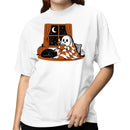 Cozy Ghost Halloween Women's T-shirt