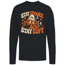 Cozy Ghost Cat Women's Long Sleeve T-shirt