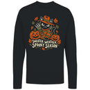 Sweater Weather Cat Pumpkins Women's Long Sleeve Shirt
