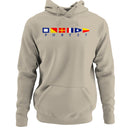 Hoodie - PORT 27 Nautical Flags
