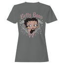 Betty Boop Angel Heart Bow Women's T-shirt