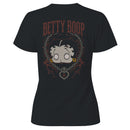 Betty Boop Heart Star Design Women's T-shirt