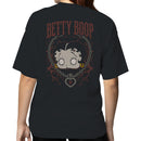 Betty Boop Heart Star Design Women's T-shirt