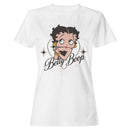 Betty Boop Heart Bow Vintage Women's T-shirt