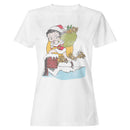 Betty Boop Santa Christmas Women's T-shirt