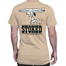 Snoopy Surfboard Peanuts Comic Men's T-shirt