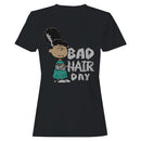 Bad Hair Day Cartoon Women's T-shirt