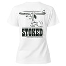 Snoopy Surfboard Peanuts Comic Women's T-shirt