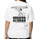 Snoopy Surfboard Peanuts Comic Women's T-shirt