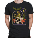 Everybody Croaks Frog Grim Reaper Skull T-shirt