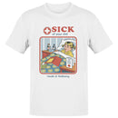 Sick of Your Shit Retro Humor Men's T-shirt