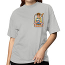 Women's T-shirt Retro Baseball Sports Illustration