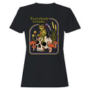 Everybody Croaks Frog Grim Reaper Skull Women's T-shirt
