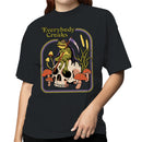 Everybody Croaks Frog Grim Reaper Skull Women's T-shirt
