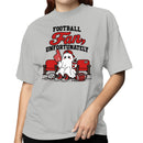 Football Fan Ghost Mascot Women's T-shirt